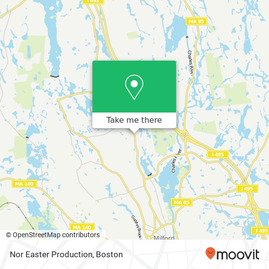 Mapa de Nor Easter Production