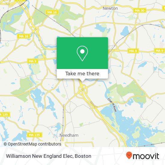 Williamson New England Elec map
