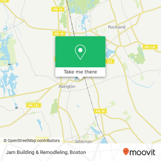 Mapa de Jam Building & Remodleling