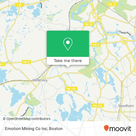 Emotion Mining Co Inc map