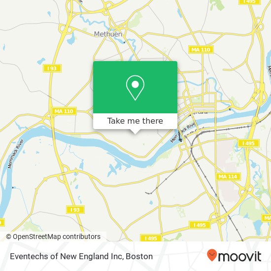 Eventechs of New England Inc map