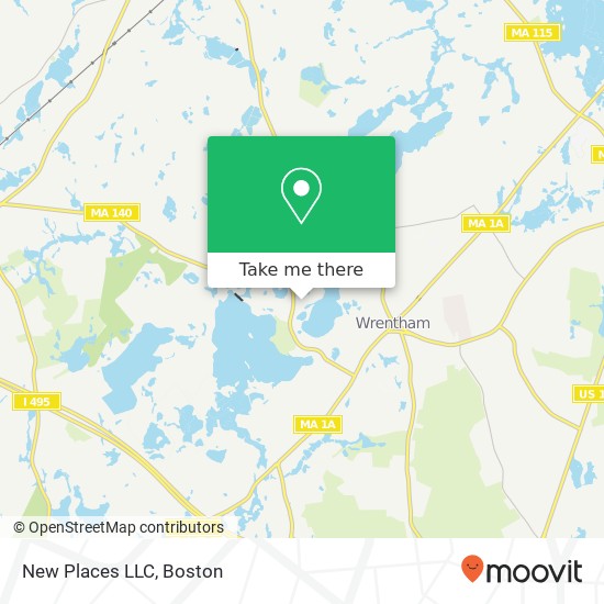 New Places LLC map