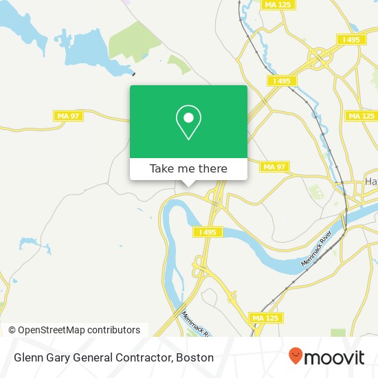 Glenn Gary General Contractor map