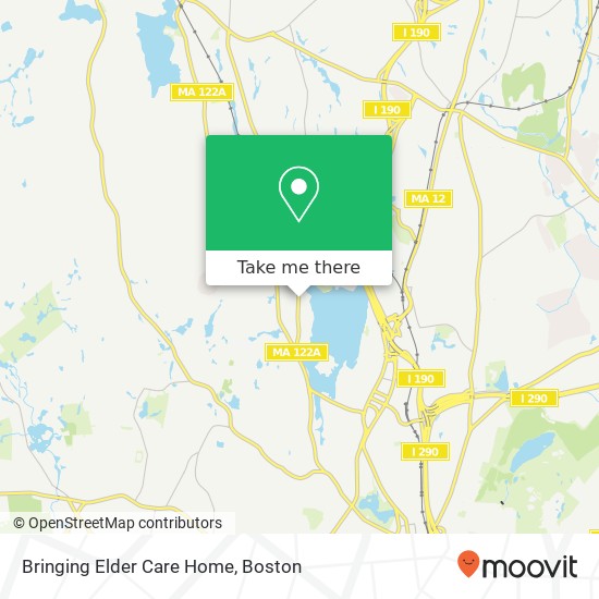 Mapa de Bringing Elder Care Home