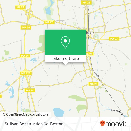 Sullivan Construction Co map