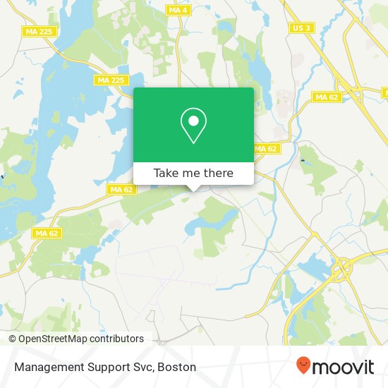 Management Support Svc map