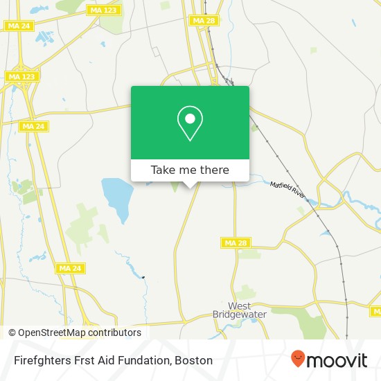 Firefghters Frst Aid Fundation map