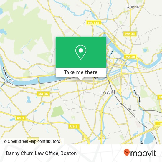 Danny Chum Law Office map