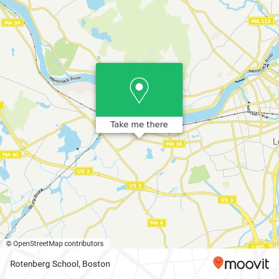 Rotenberg School map