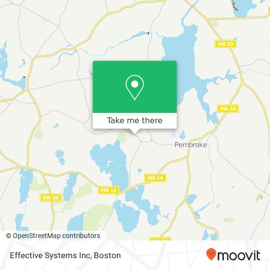 Mapa de Effective Systems Inc