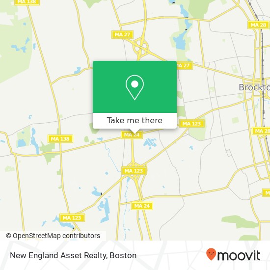 Mapa de New England Asset Realty