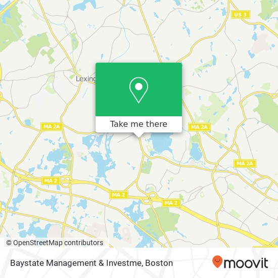 Baystate Management & Investme map