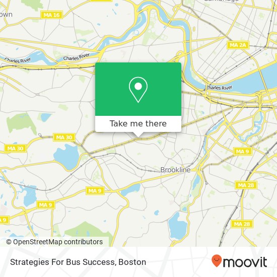 Mapa de Strategies For Bus Success