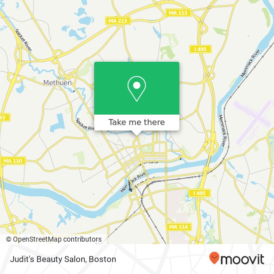 Judit's Beauty Salon map