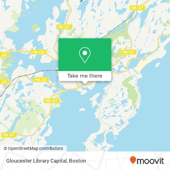 Gloucester Library Capital map