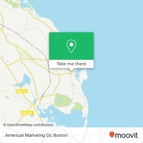 American Marketing Co map