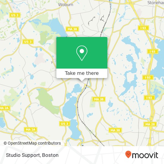 Studio Support map