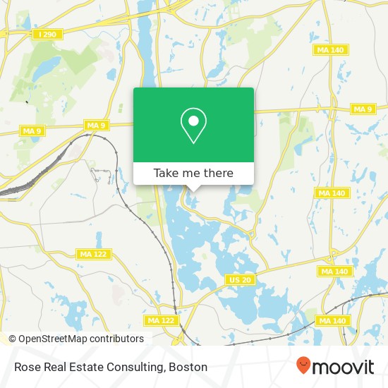 Rose Real Estate Consulting map