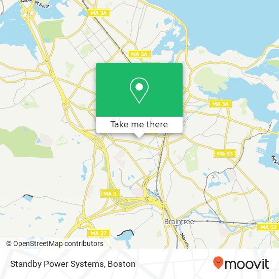 Standby Power Systems map