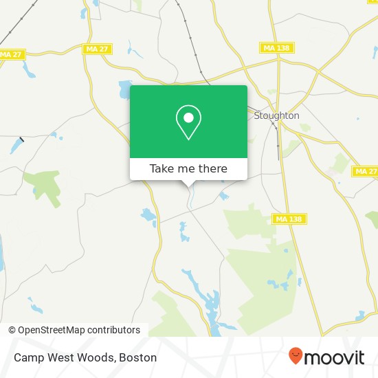 Camp West Woods map