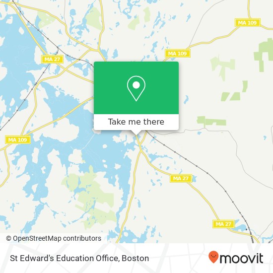 Mapa de St Edward's Education Office