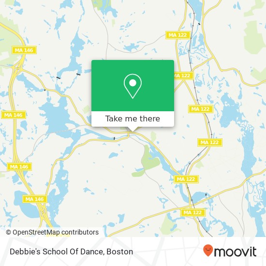 Debbie's School Of Dance map