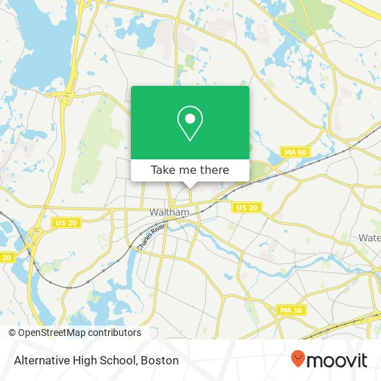 Mapa de Alternative High School