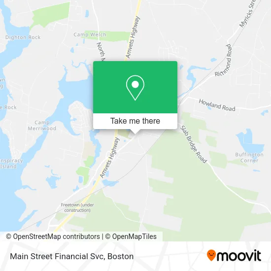 Mapa de Main Street Financial Svc