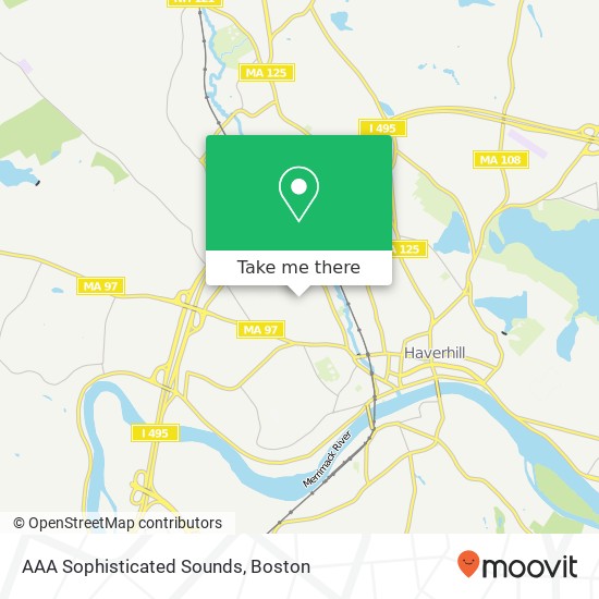Mapa de AAA Sophisticated Sounds