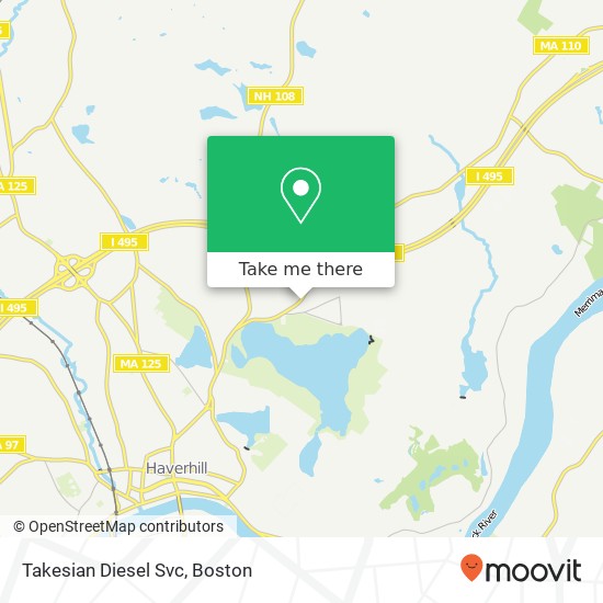 Mapa de Takesian Diesel Svc