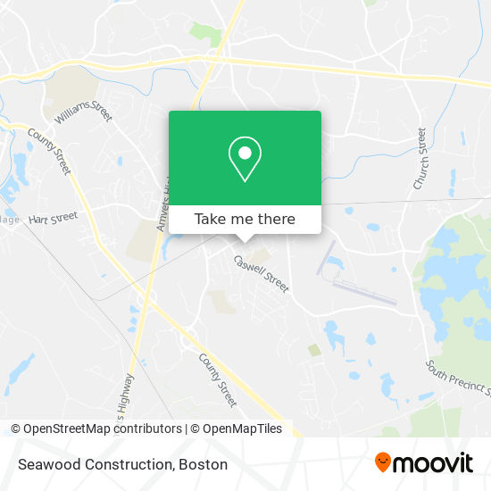 Seawood Construction map