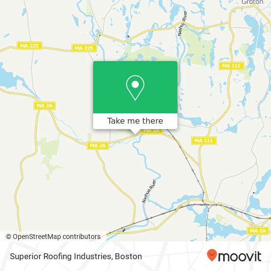 Mapa de Superior Roofing Industries