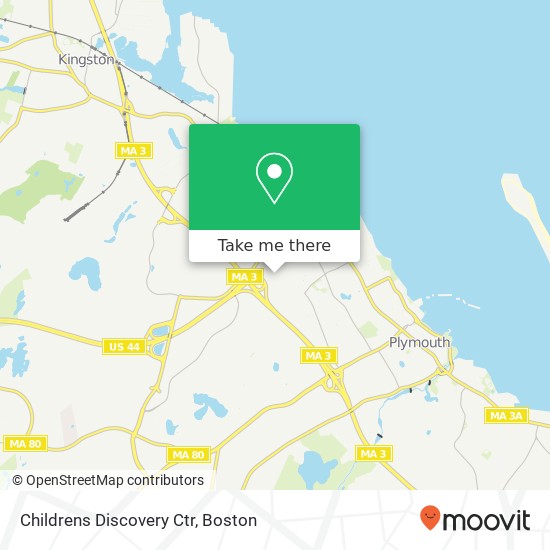Childrens Discovery Ctr map