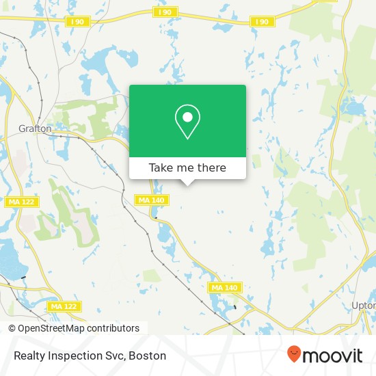 Realty Inspection Svc map