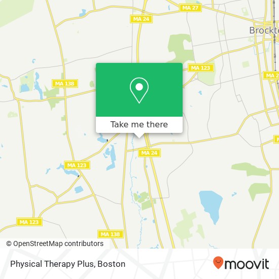 Mapa de Physical Therapy Plus