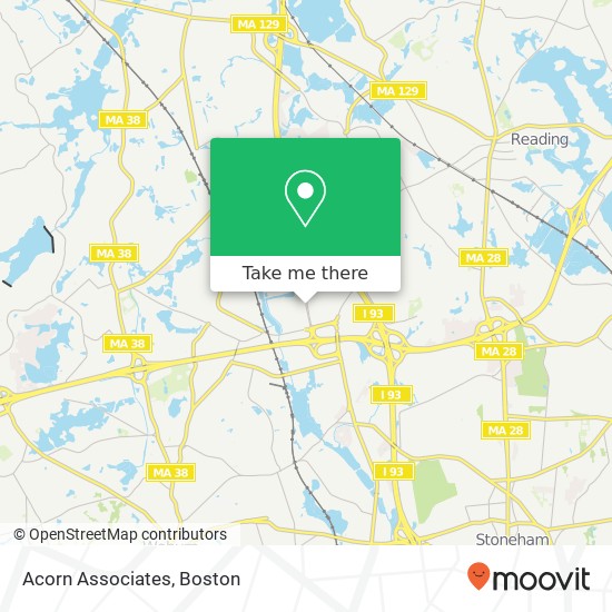 Acorn Associates map