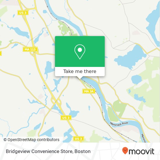 Bridgeview Convenience Store map