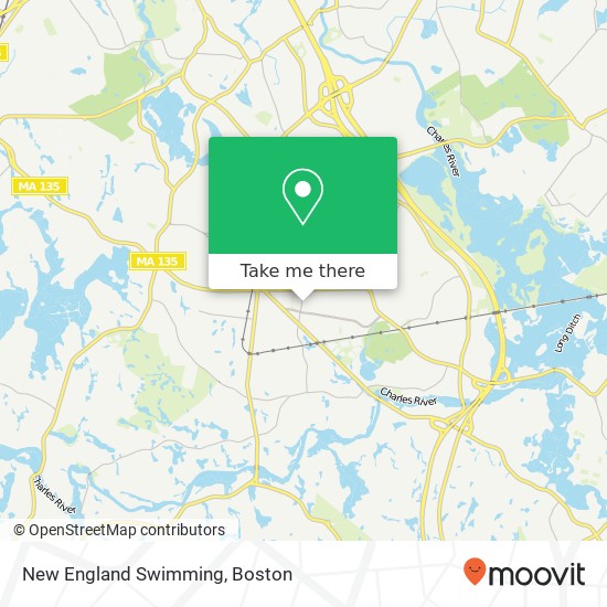 Mapa de New England Swimming
