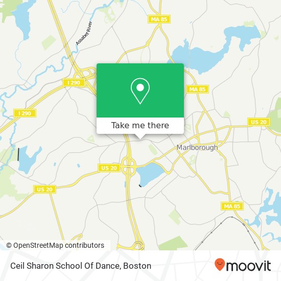 Mapa de Ceil Sharon School Of Dance