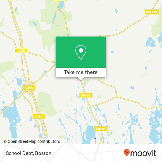 School Dept map