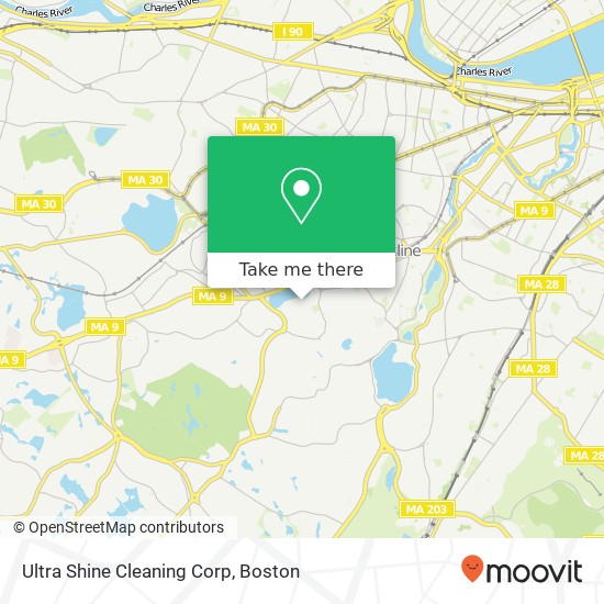 Mapa de Ultra Shine Cleaning Corp