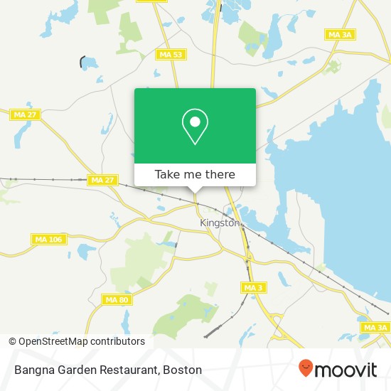 Mapa de Bangna Garden Restaurant