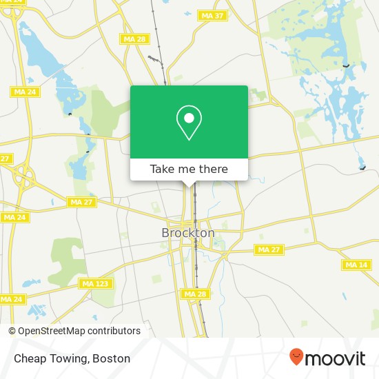 Cheap Towing map