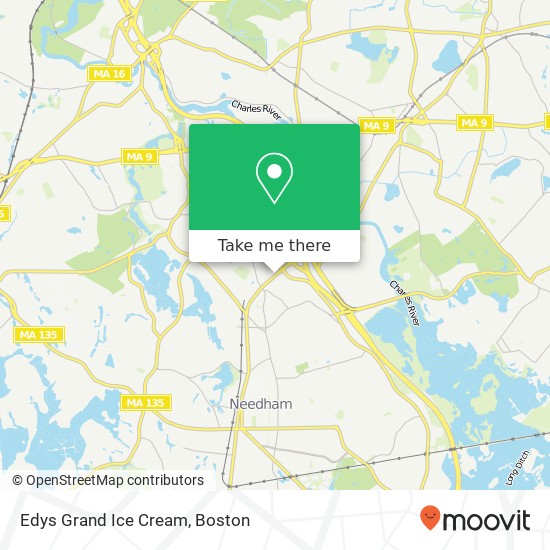 Edys Grand Ice Cream map