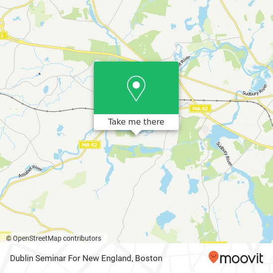 Mapa de Dublin Seminar For New England