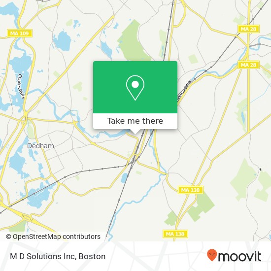 M D Solutions Inc map