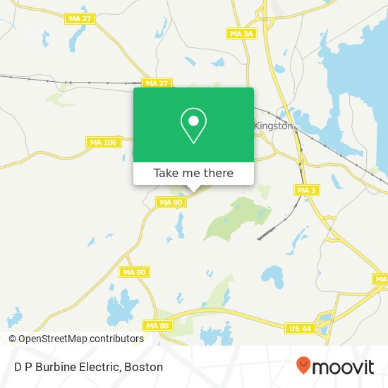 Mapa de D P Burbine Electric