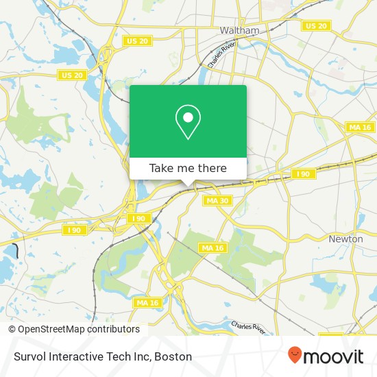 Mapa de Survol Interactive Tech Inc