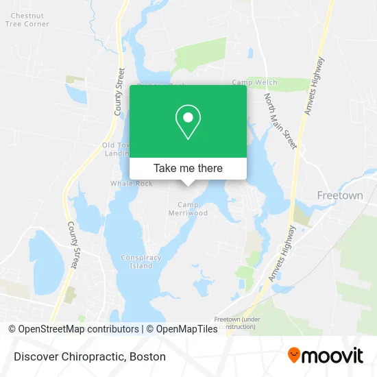 Discover Chiropractic map