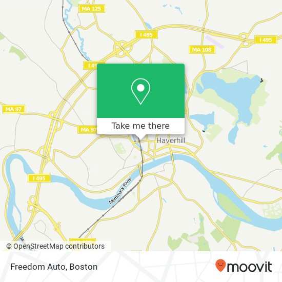 Mapa de Freedom Auto